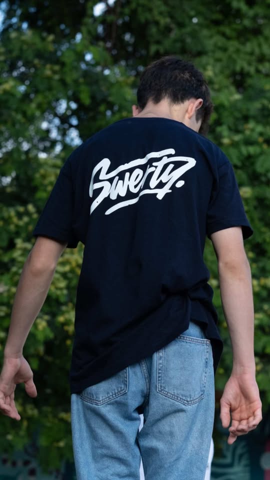 T-shirt Basics Bleu marine