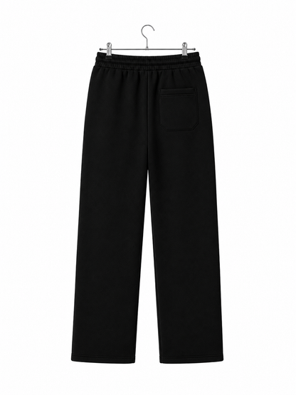 Jogging Noir Logo Blanc