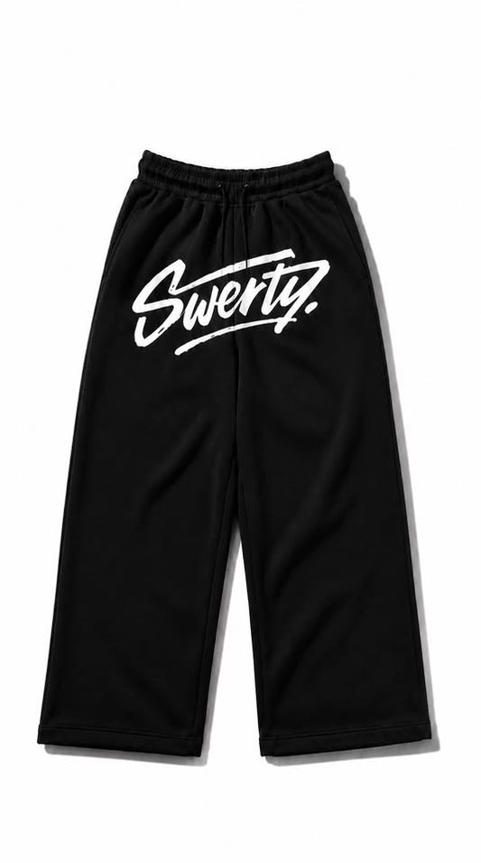 Jogging Noir Logo Blanc
