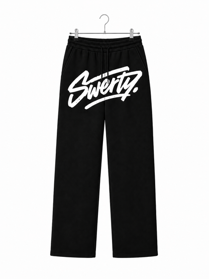 Jogging Noir Logo Blanc
