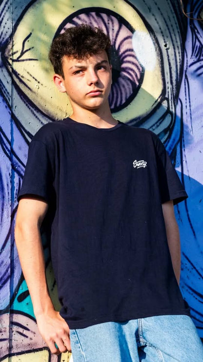 T-shirt Basics Bleu marine
