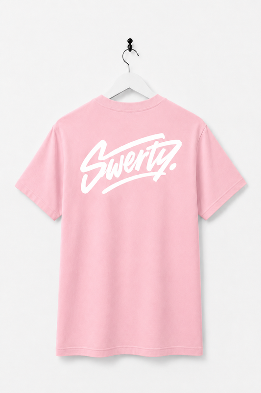 T-shirt Basics Rose Homme